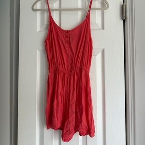 Nordstrom coral romper